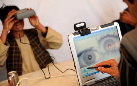 Afghan Local Police, Afghan Ministry of the Interior inprocessing 111218-N-UD522-119