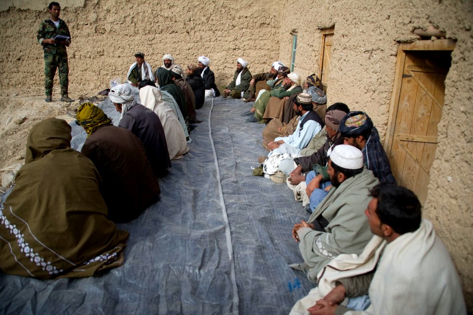 Afghan Local Police weapons training by Afghan commandos 111214-N-JC271-006 photo