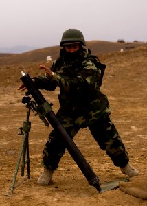 Afghan soldiers and police fire heavy weapons DVIDS362802 photo