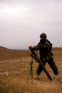 Afghan soldiers and police fire heavy weapons DVIDS362801 photo