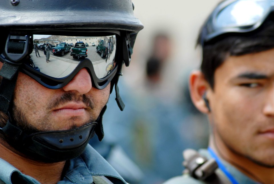 Afghan National Civil Order Police prepare for operations in Afghanistan. (4530208805)