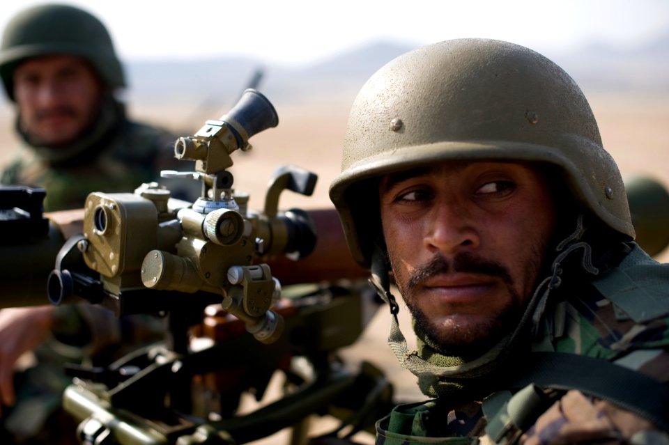 Afghan Soldiers Train On Heavy Weapons DVIDS361715