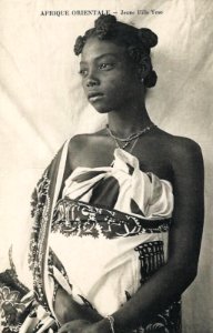 Afrique Orientale-Jeune fille Yeso photo