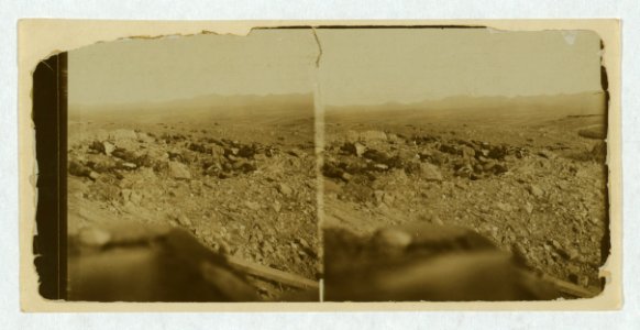 After a fierce assault - every man killed - looking from Russian fort, Port Arthur LCCN2005678316