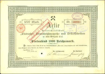 AG Eintracht Braunkohlenwerke und Briketfabriken 1905