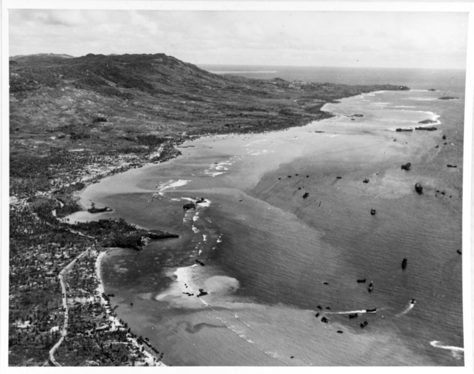 Agat Invasion Beach, 21 July 1944