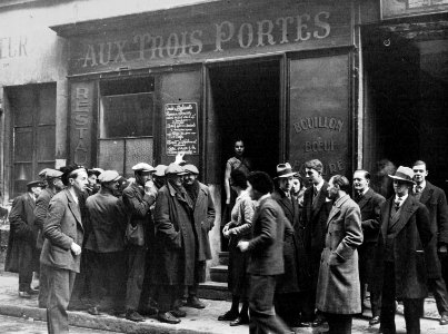 Agence mondial 1932 - Soupe populaire offerte aux chômeurs en 1932 3
