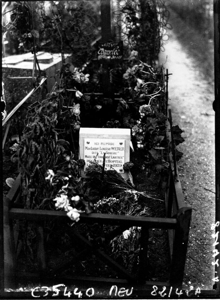 Agence Meurisse - tombe de la Goulue