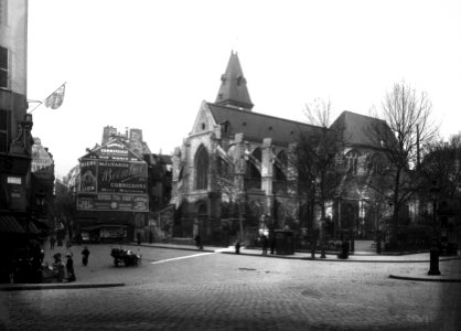 Agence Rol, Paris, église Saint-Médard, 1911 - Bibliothèque nationale de France