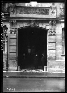 Agence Rol - Banque de Paris et des Pays-Bas, entrée rue d'Antin