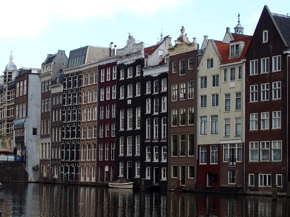Amsterdam netherlands downtown