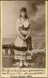 Agnes Christenson, rollporträtt - SMV - H2 088