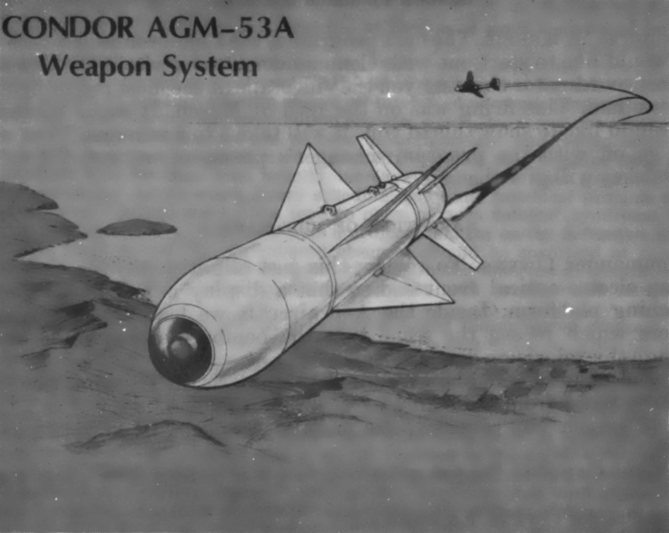AGM-53A Condor launched from A-6