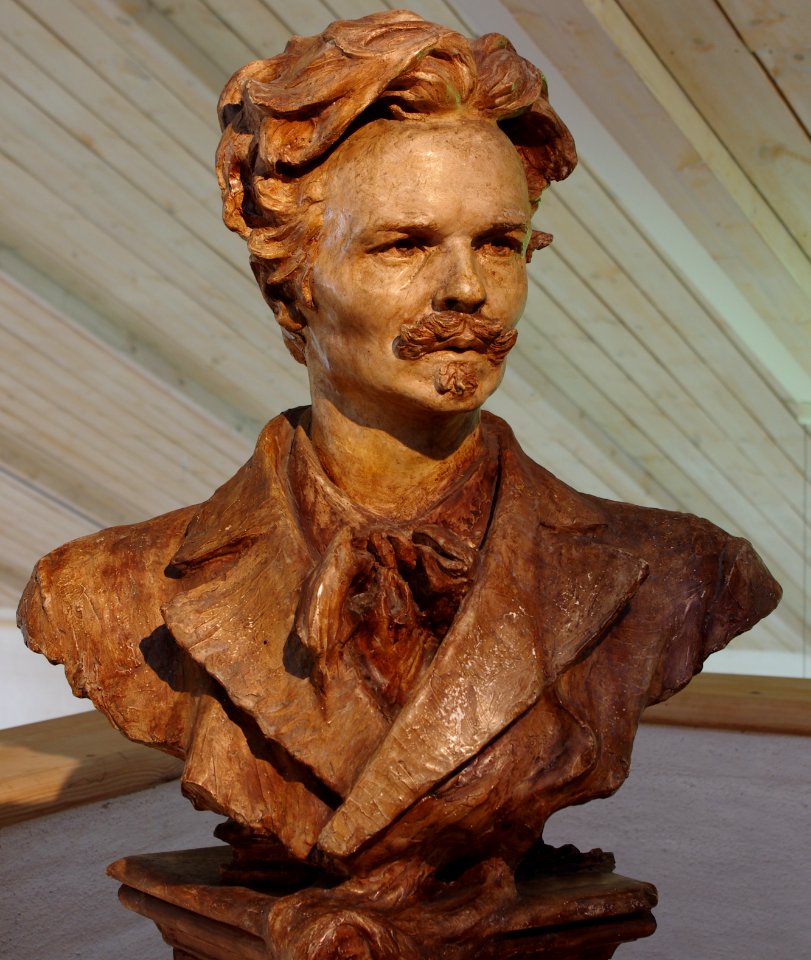 Agnes Kjellberg de Frumerie - August Strindberg 1895