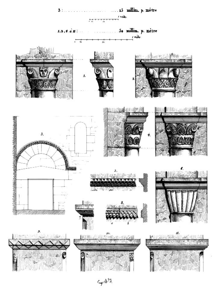 Agnetz (60), chapelle du prieuré de Ronquerolles, pl. III