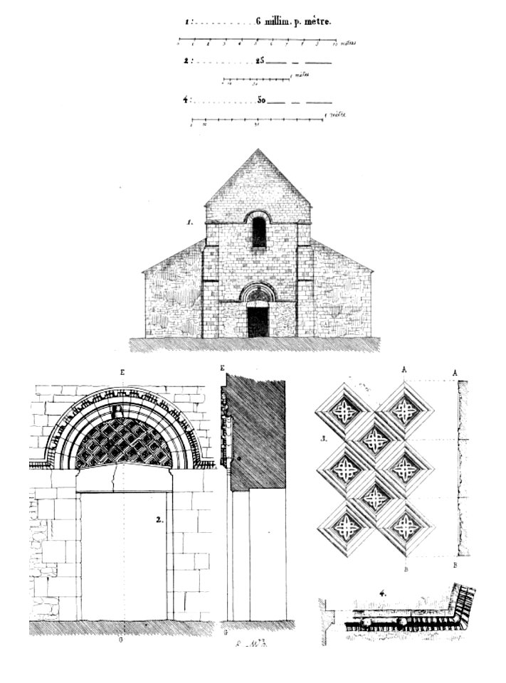 Agnetz (60), chapelle du prieuré de Ronquerolles, pl. II