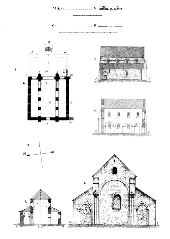 Agnetz (60), chapelle du prieuré de Ronquerolles, pl. I