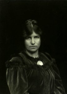 Agnes Slott-Møller 1900 by Frederik Riise