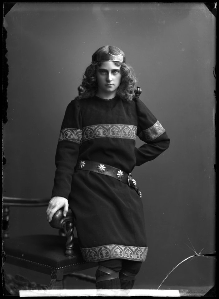 Agnes Spångberg, actor, in unknown performance - SMV - GS056