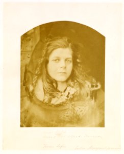 Agnes Weld - Albumen Print photo