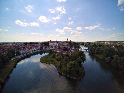 City river castle photo