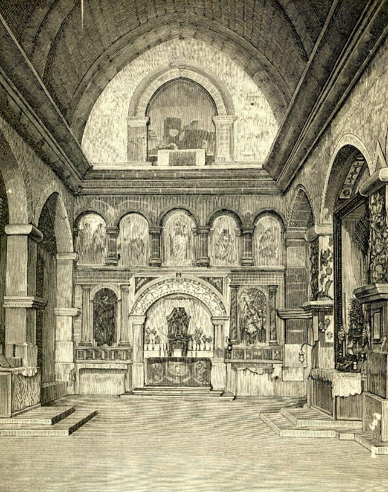 Agrigento interno della chiesa di San Nicola