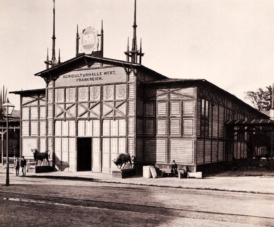 Agriculturhalle West France Expo 1873