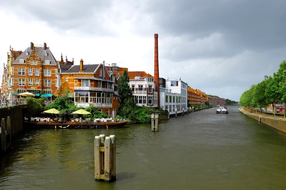 Boat building factory