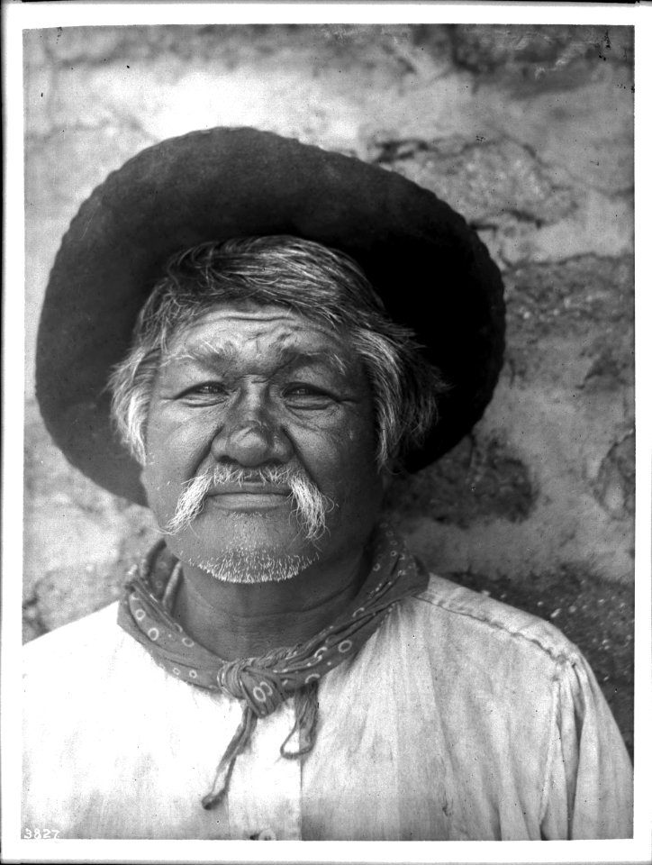 Agua Caliente Indian man, Cibinoat, at Warners Hot Springs, ca.1900 (CHS-3827)