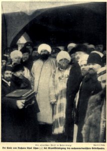 Ahad Chan in St. Petersburg, 1910 photo