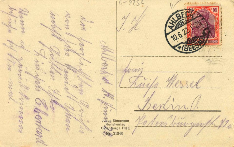 Ahlbeck, Mecklenburg-Vorpommern - Konzertplatz (2) (back) (Zeno Ansichtskarten)