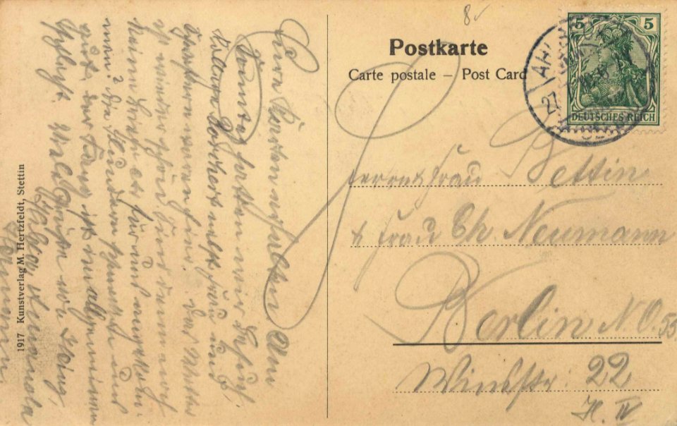 Ahlbeck, Mecklenburg-Vorpommern - Strand (2) (back) (Zeno Ansichtskarten)
