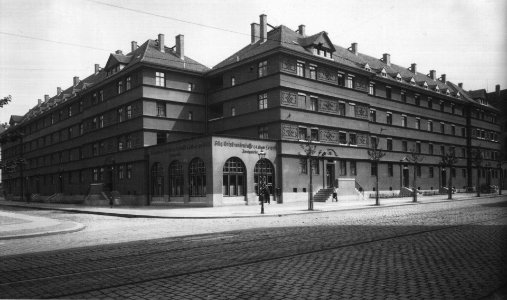 AHW Allgemeine Ortskrankenkasse RiebeckStr Leipzig 1928