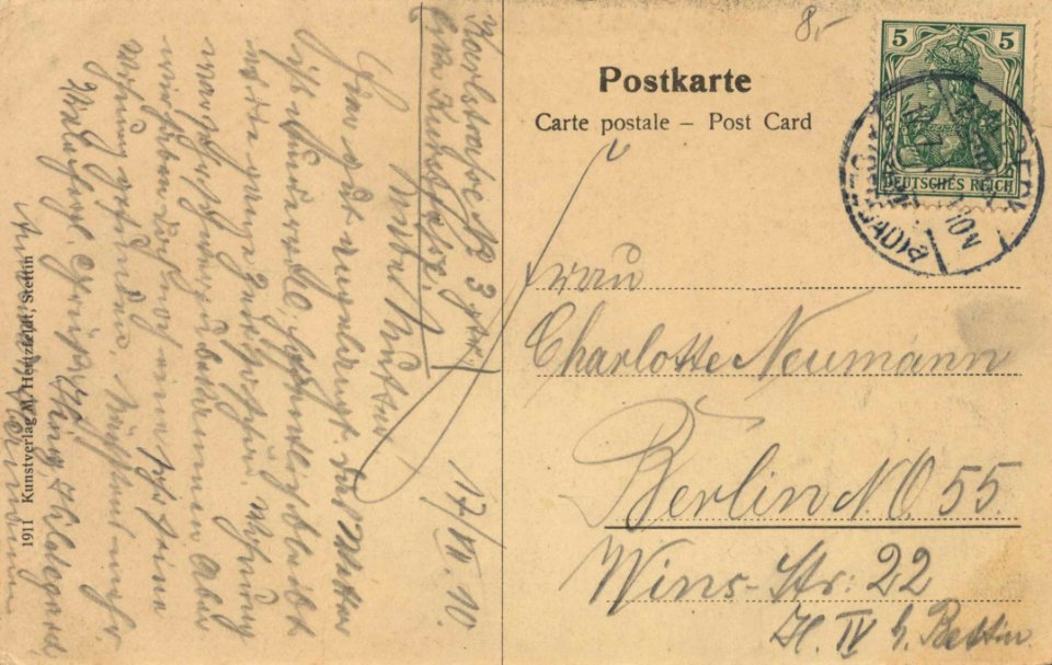 Ahlbeck, Mecklenburg-Vorpommern - Strand mit Herrenbad (back) (Zeno Ansichtskarten)