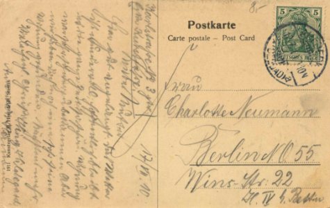 Ahlbeck, Mecklenburg-Vorpommern - Strand mit Herrenbad (back) (Zeno Ansichtskarten)