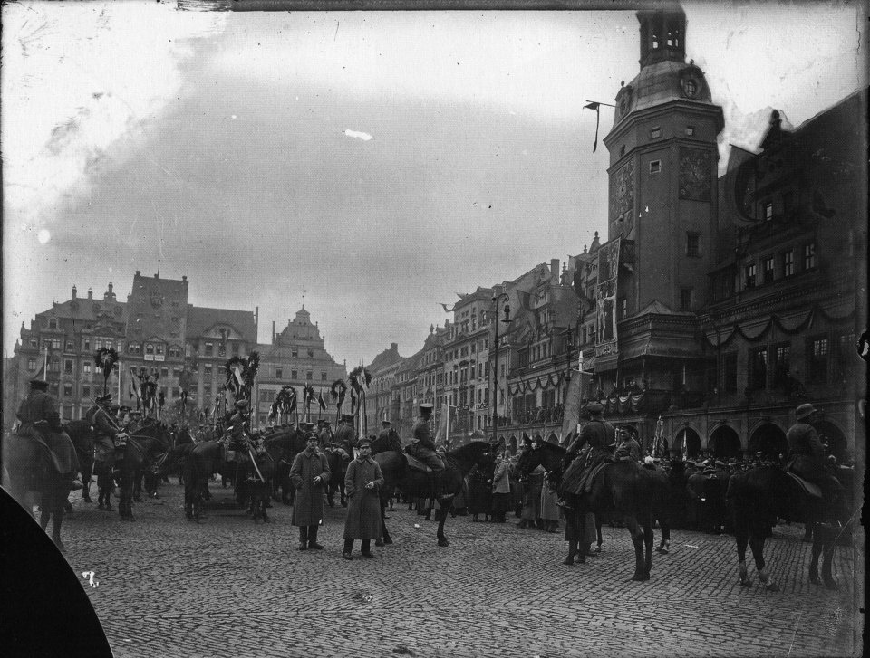 AHW Empfang Reste Infanterieregiment 107 Leipzig 15 12 1918