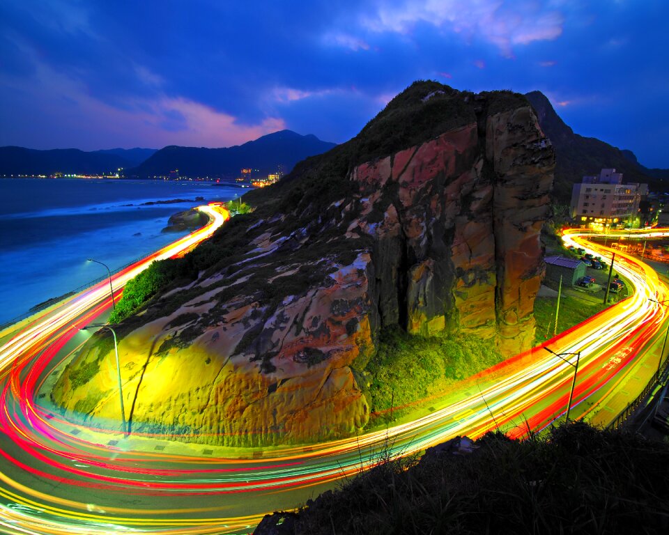 Camel peak north coast sunset