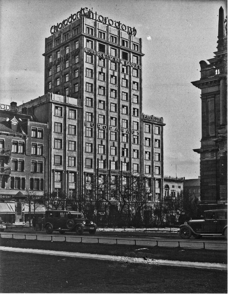 AHW Europahaus Leipzig 1930