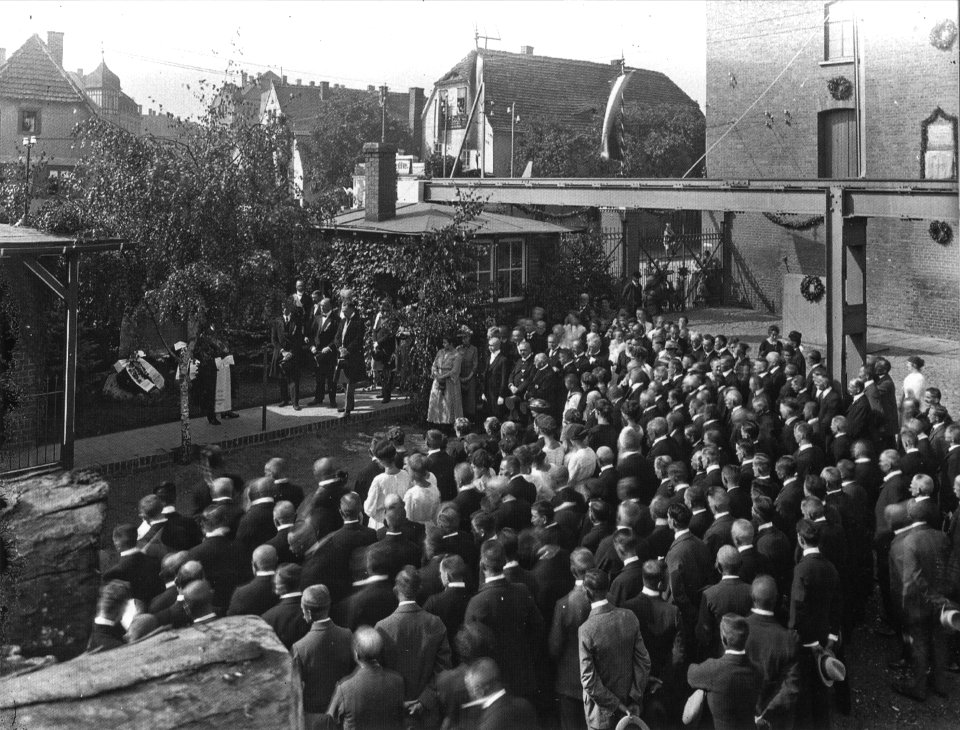 AHW Franz Schlobach Furnier Saegewerk Boehlitz Ehrenberg 1921
