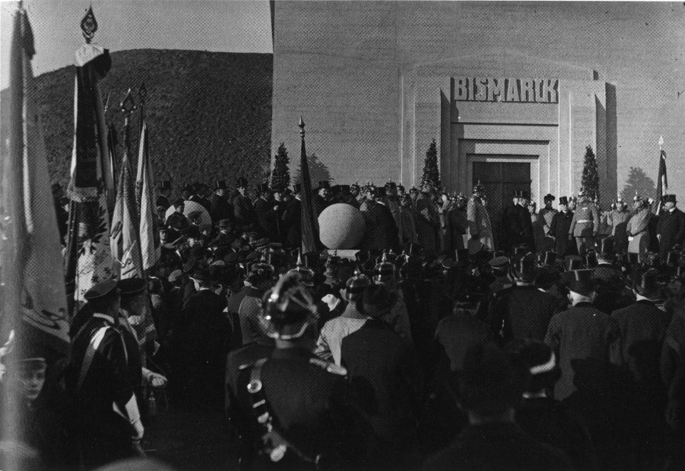 AHW Einweihung Bismarckturm Leipzig-Stahmeln 1 4 1915