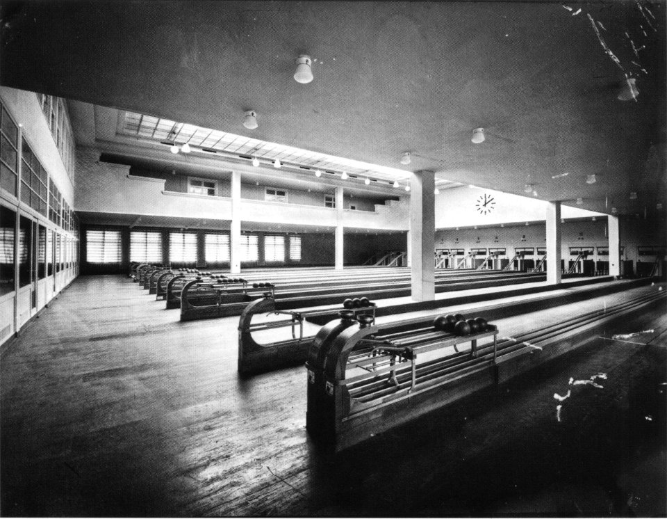 AHW Innenansicht Grosskegelanlage Leipzig 1930