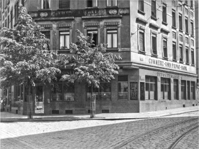 AHW Filiale Commerzbank Leipzig um 1925