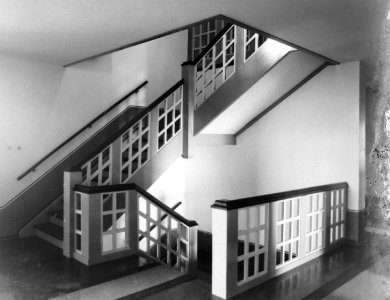 AHW Fliegerheim Mockau Treppenhaus