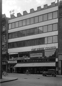 AHW Kaufhaus Woolworth Petersstr 28 Leipzig 1932