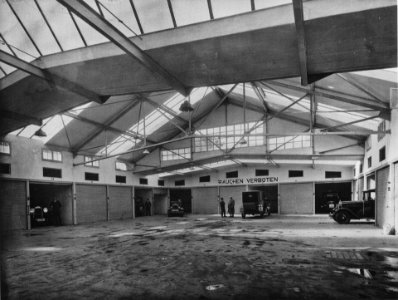 AHW Grossgarage Zschau Leipzig um 1925