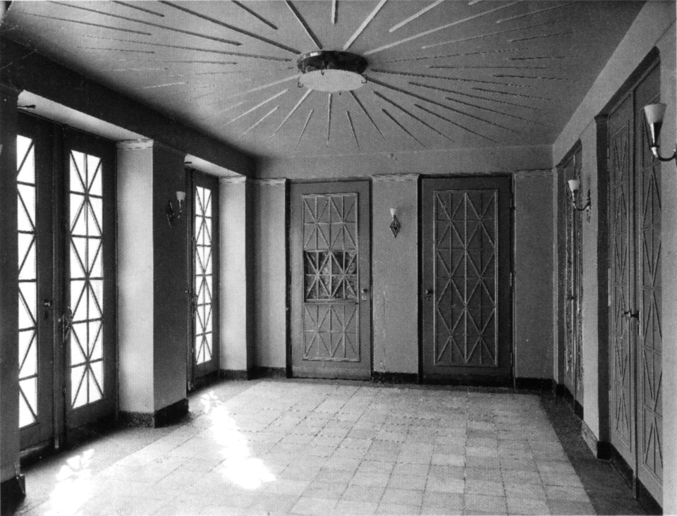 AHW Planetarium Eingangshalle Leipzig 1926