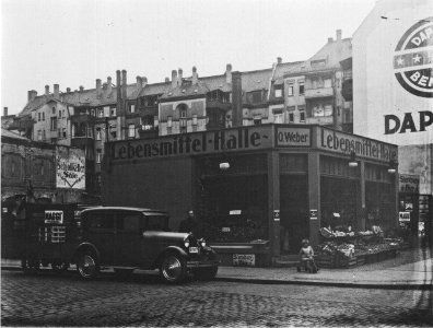 AHW Lebensmittelhalle Weber Leipzig um 1930 photo