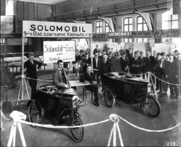 AHW Messestand Solomobil GmbH Herbstmesse Leipzig 1919