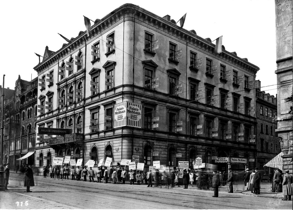 AHW Palais-Messehaus Leipzig 1919-FW-2500-2