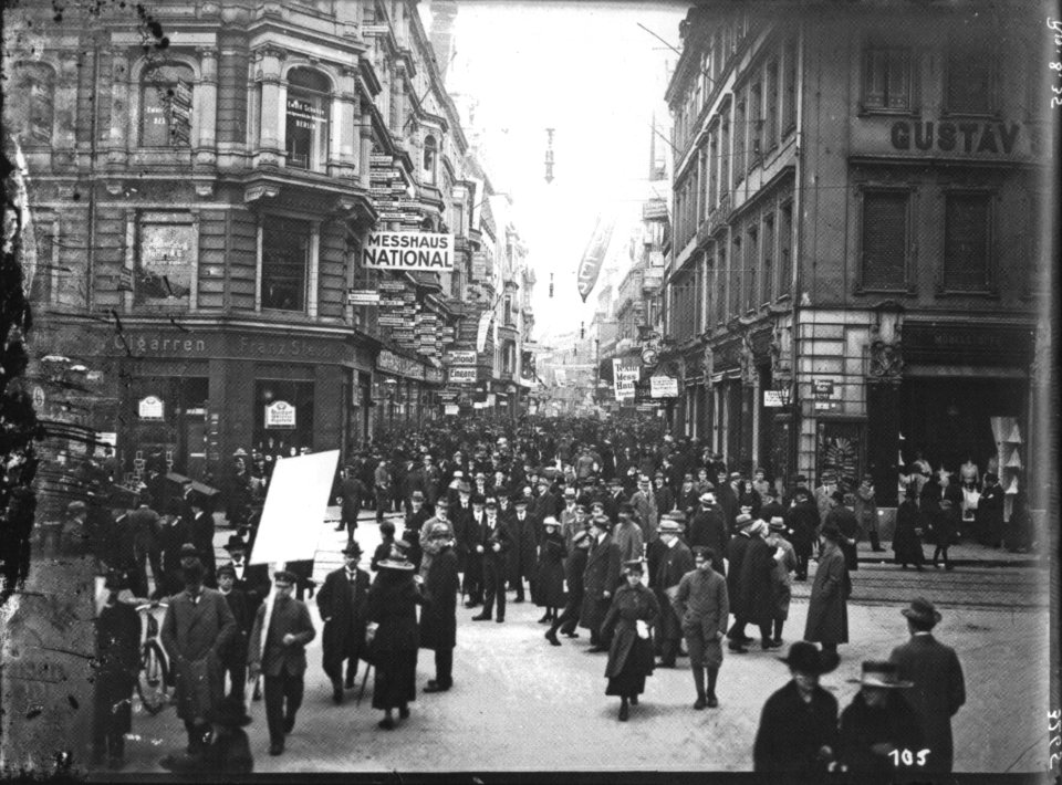 AHW Petersstrasse Fruehjahrsmesse Leipzig 1919